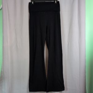 Aerie Black Foldover High-Rise Leggings